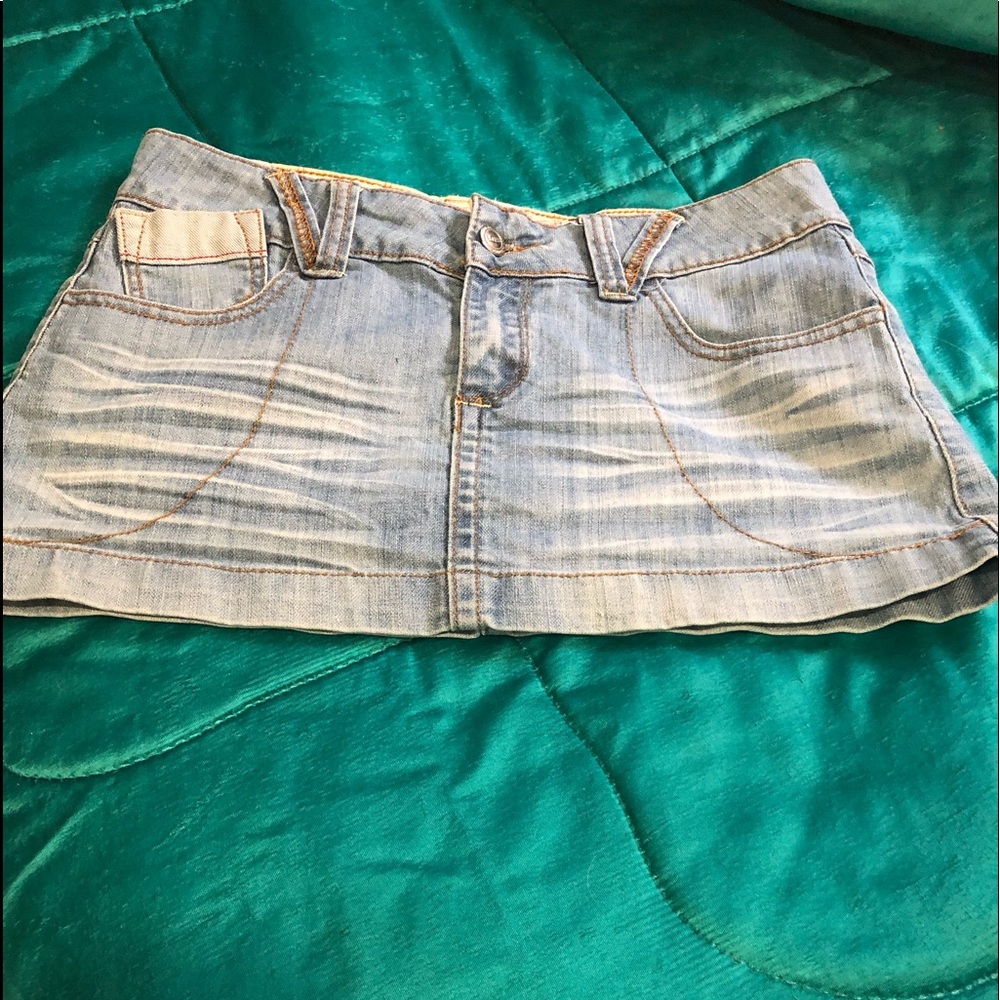 3/$33 - UB jeans mini skirt